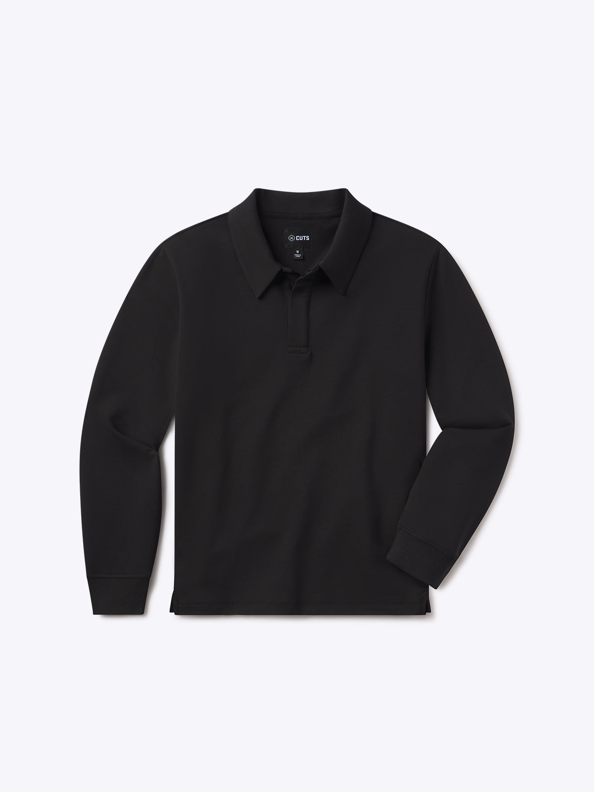 Hyperloop Rugby Polo | Black Signature-Fit