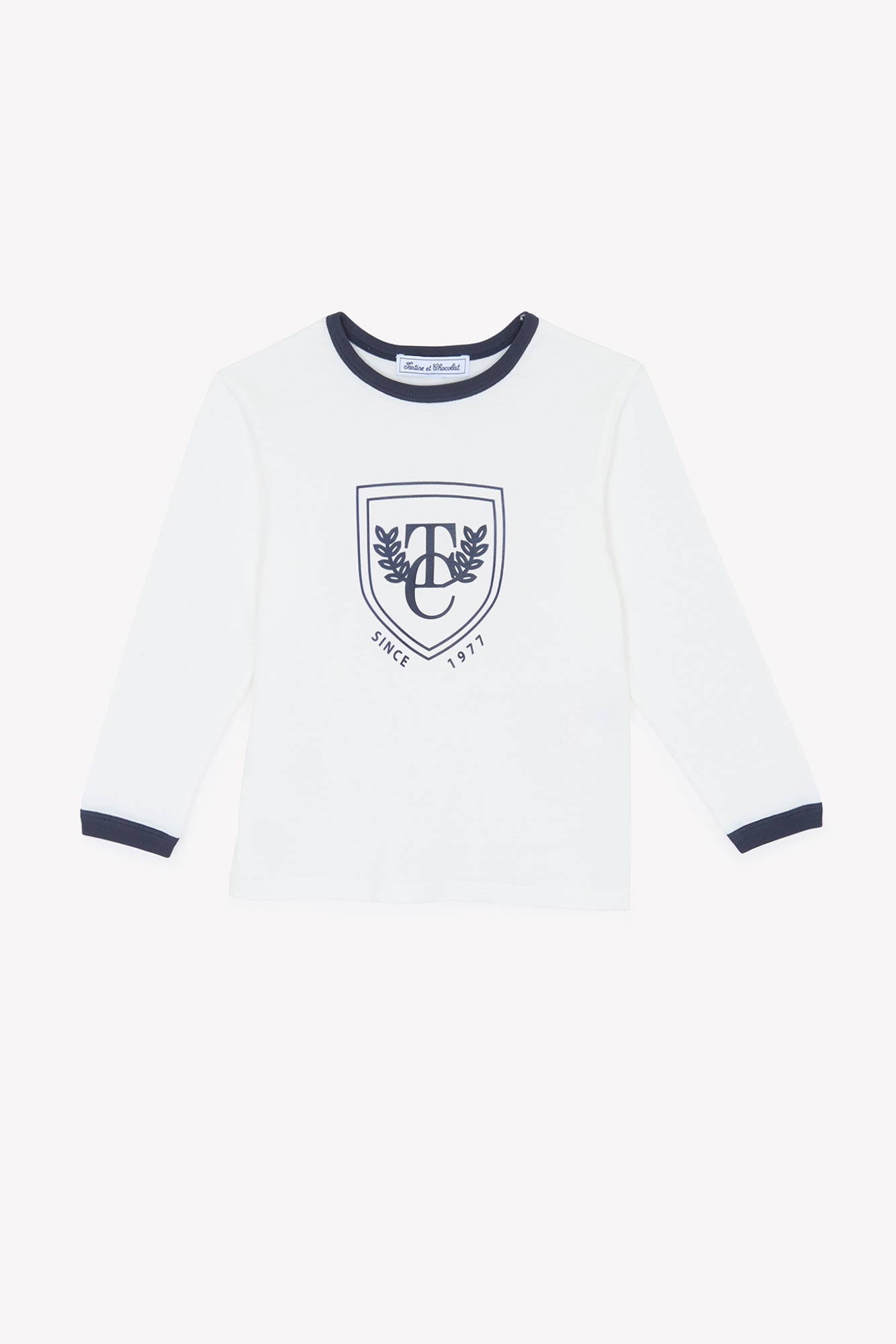T-shirt - Ecru TC badge