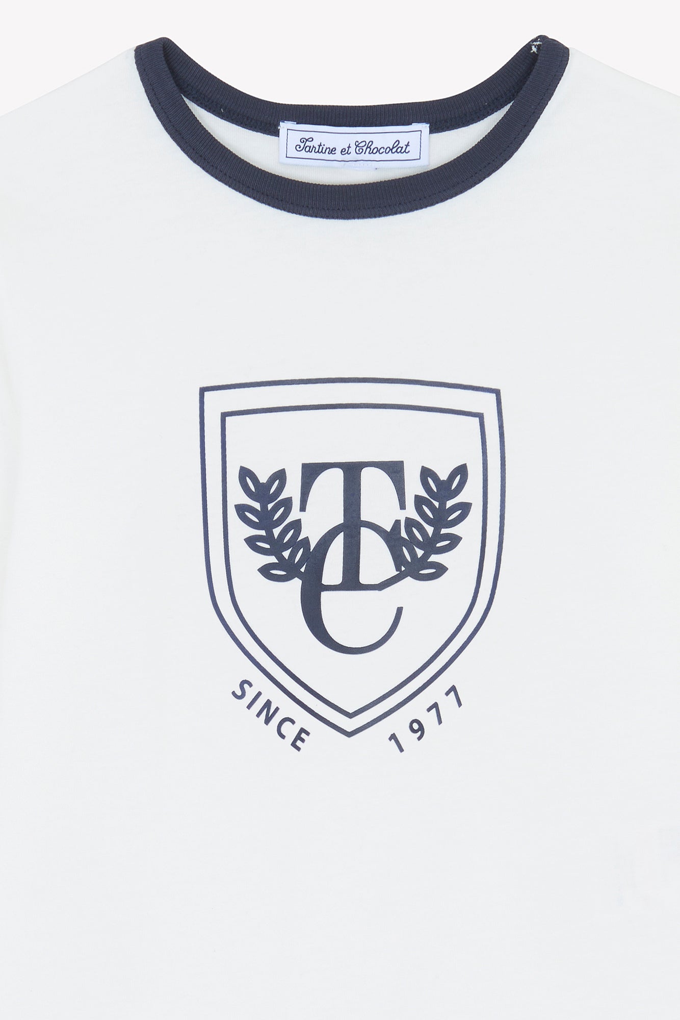 T-shirt - Ecru TC badge