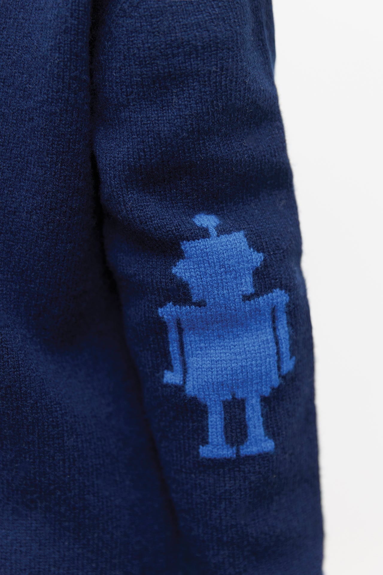 Sweater - Navy in Wool TC signature