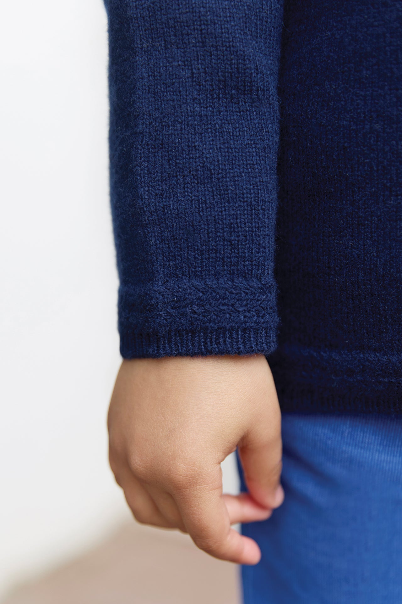 Sweater - Navy in Wool TC signature