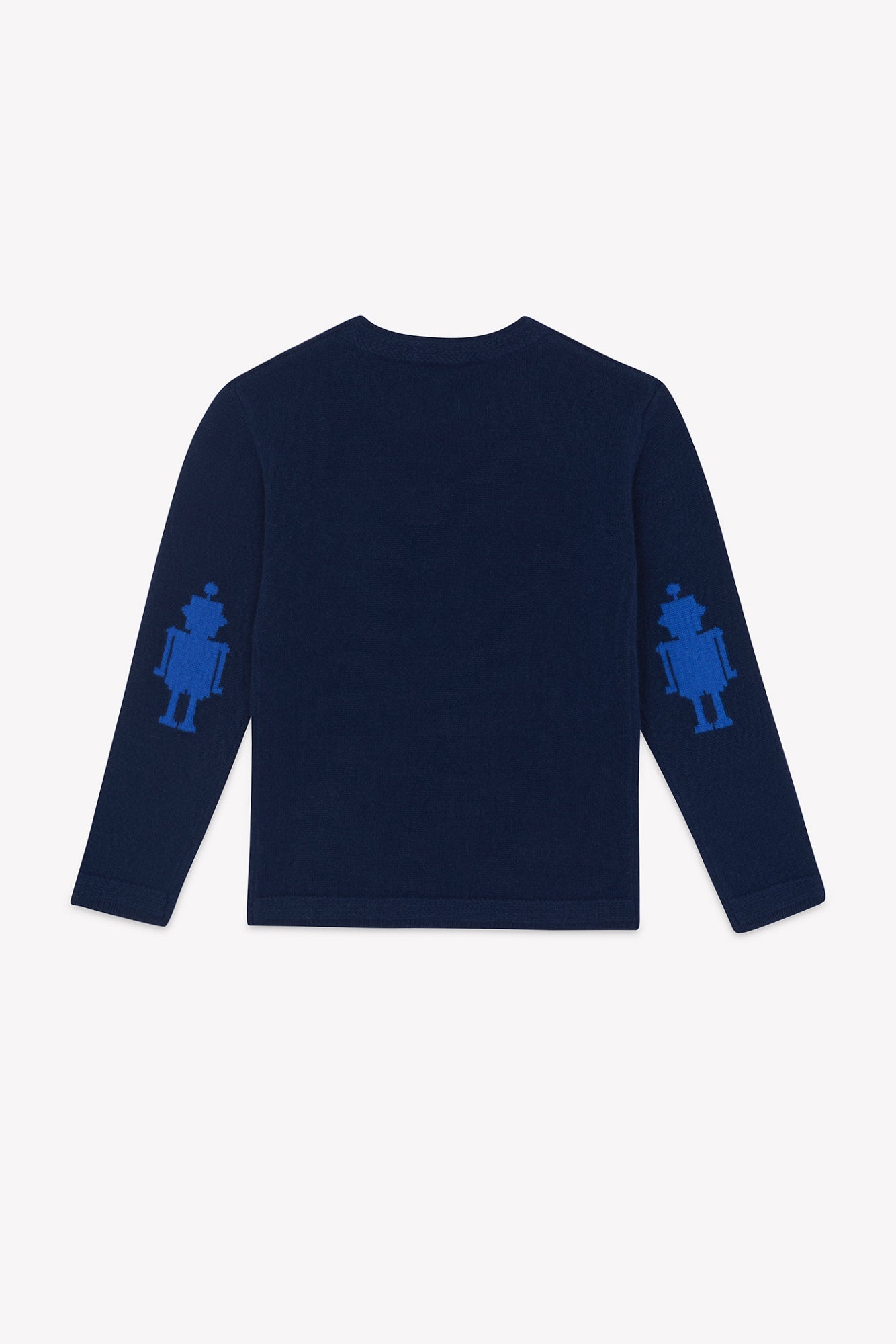 Sweater - Navy in Wool TC signature