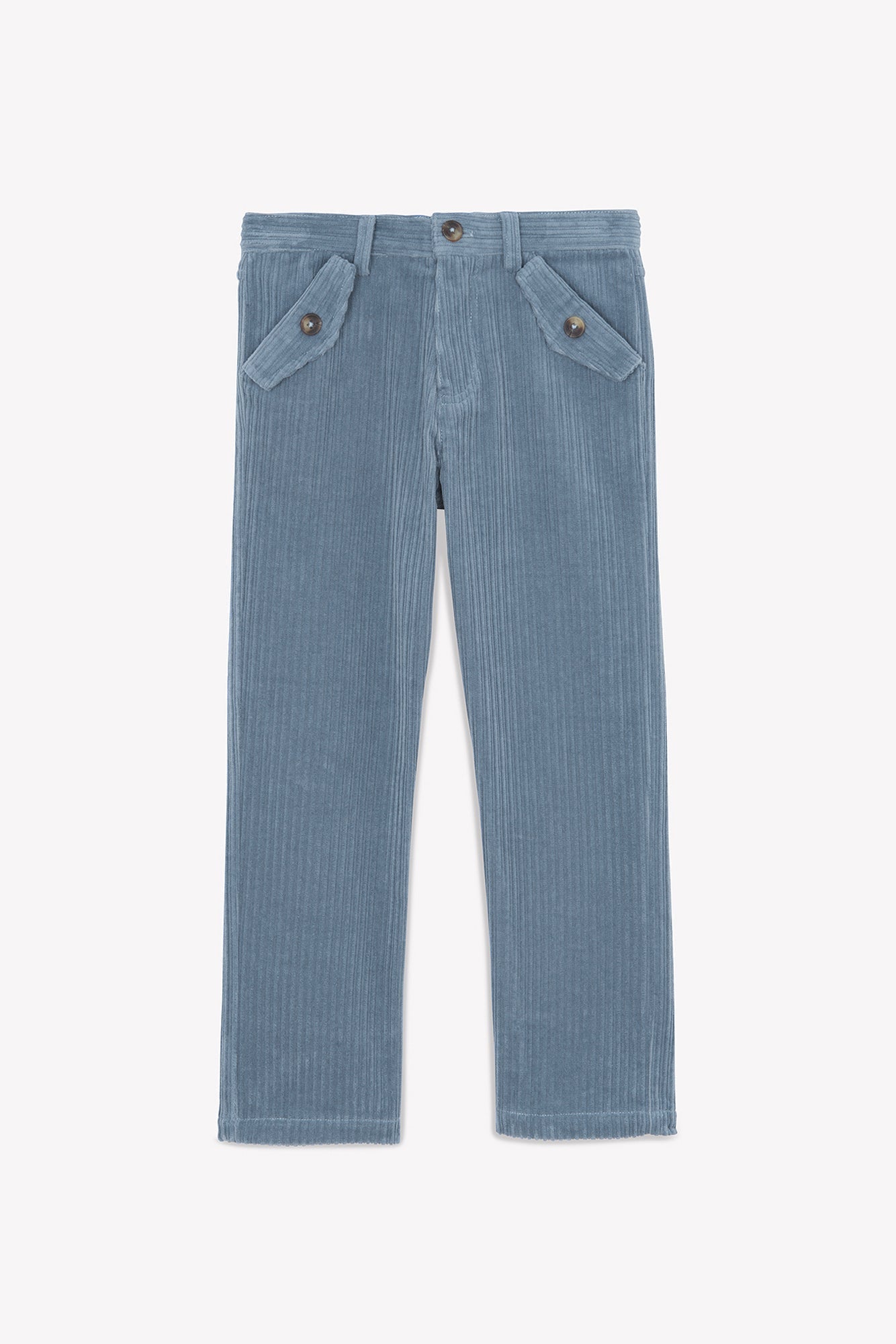 Trousers - Blue Greyé in Velvet