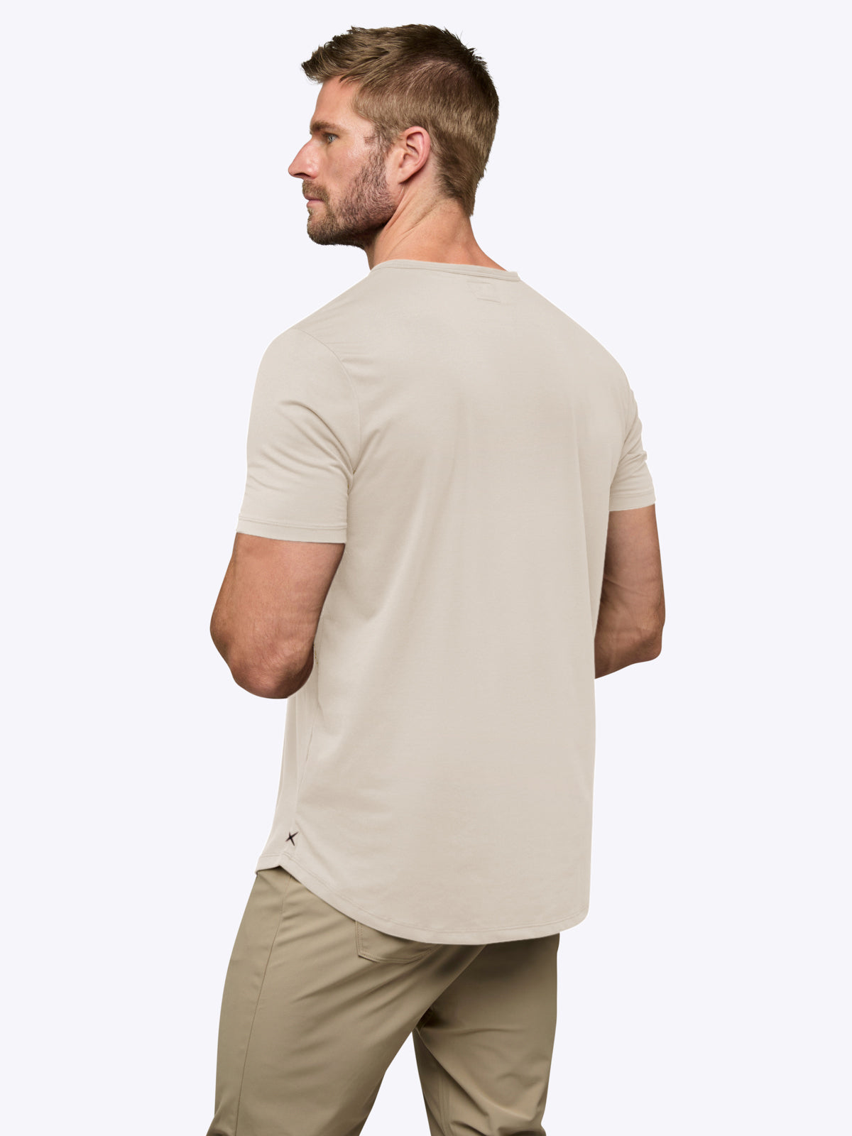 AO Henley Curve-Hem | Clay Signature-fit PYCA Pro®