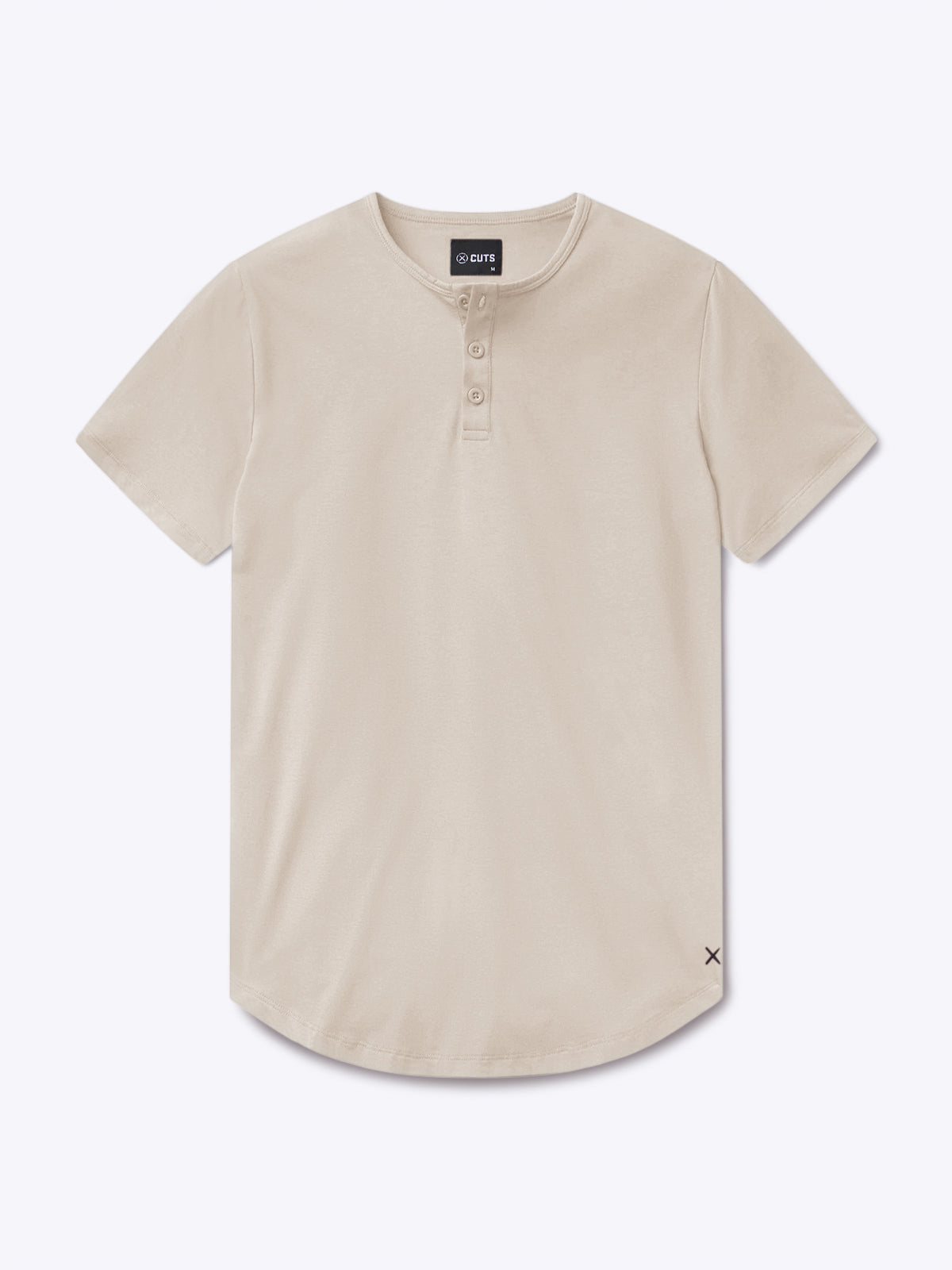 AO Henley Curve-Hem | Clay Signature-fit PYCA Pro®