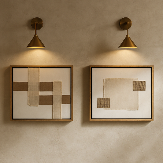 Linen Harmony Wall Art Set
