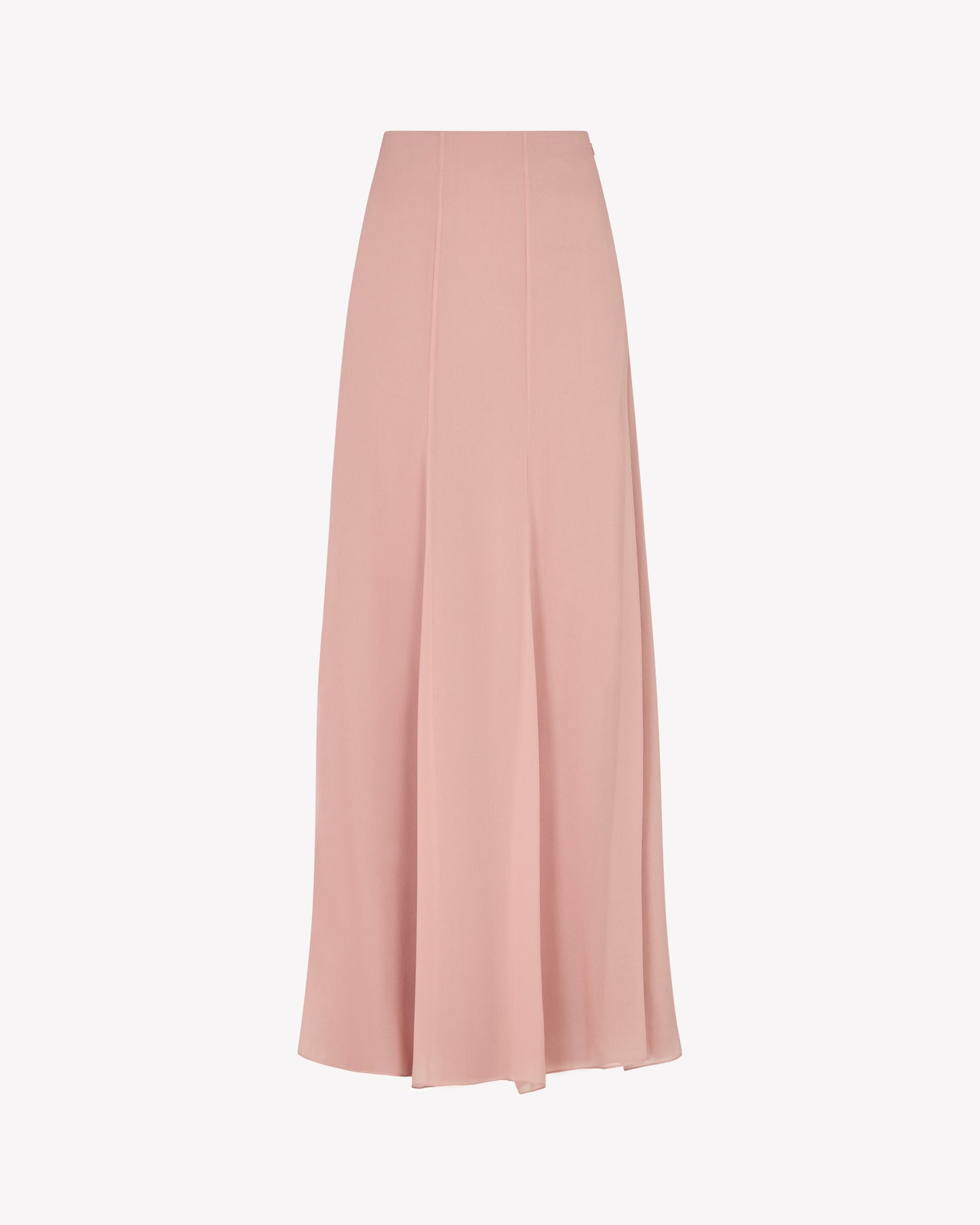 Valeria Silk Georgette Skirt – Liqueur
