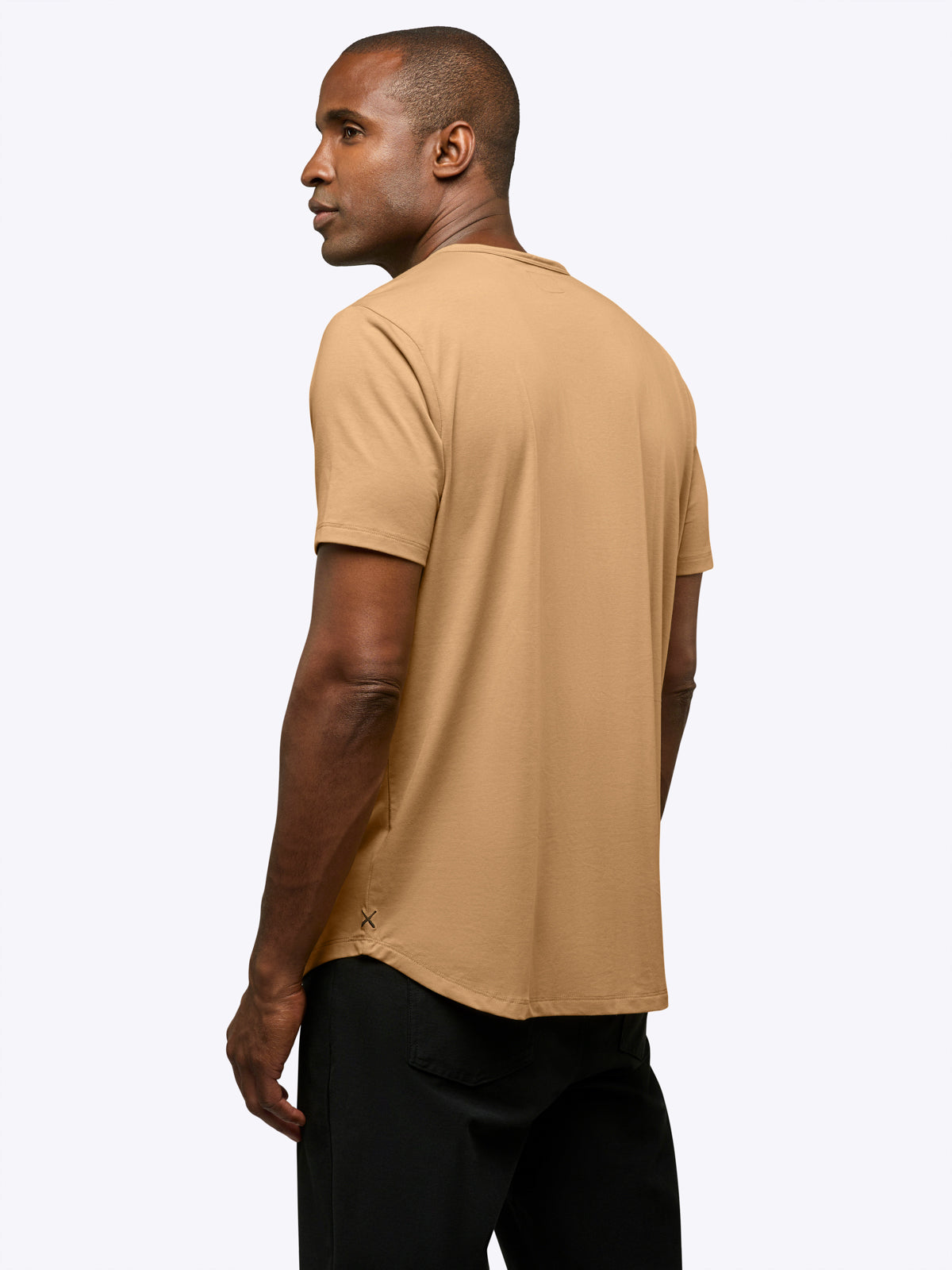 AO Henley Curve-Hem