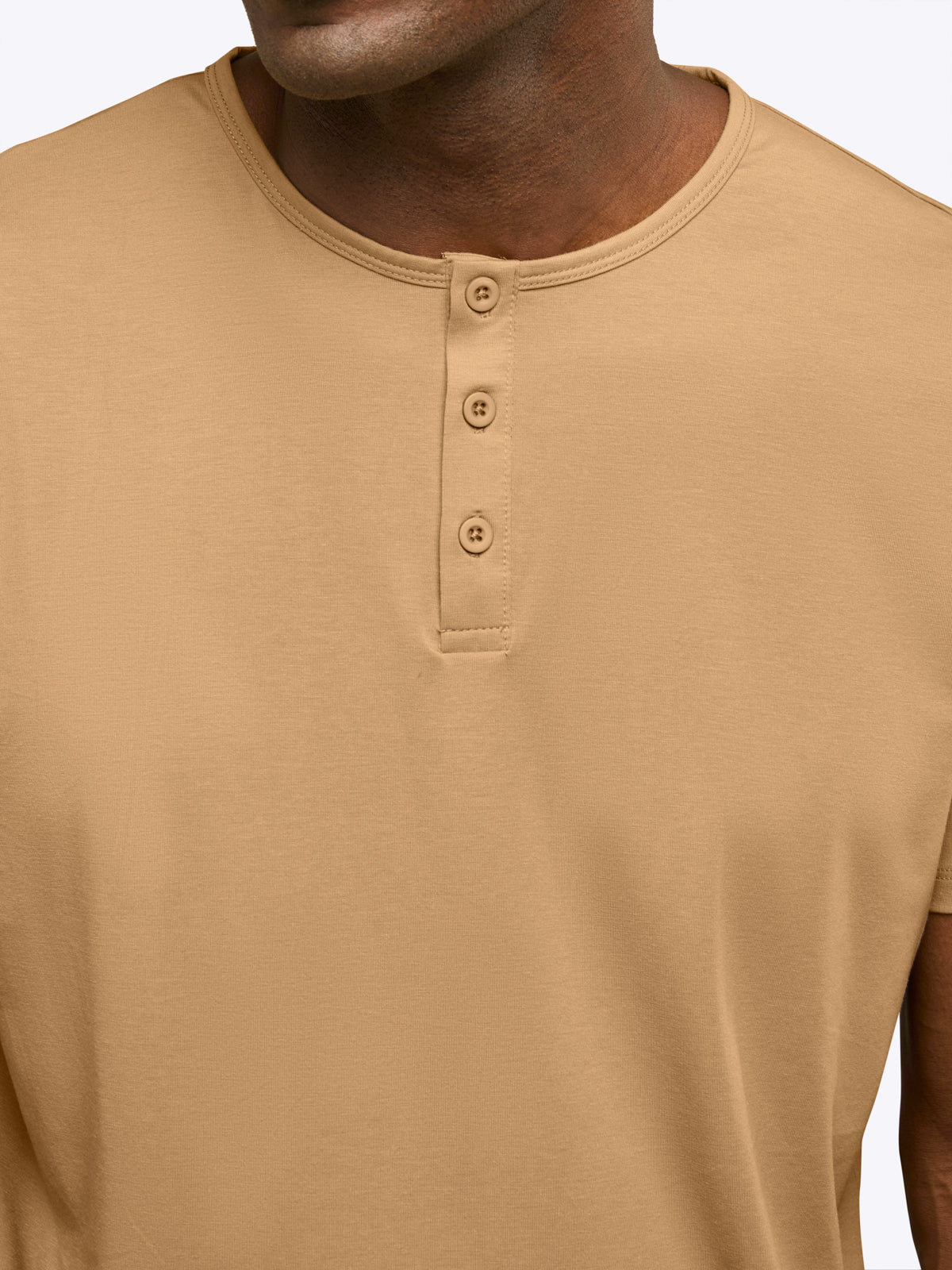 AO Henley Curve-Hem
