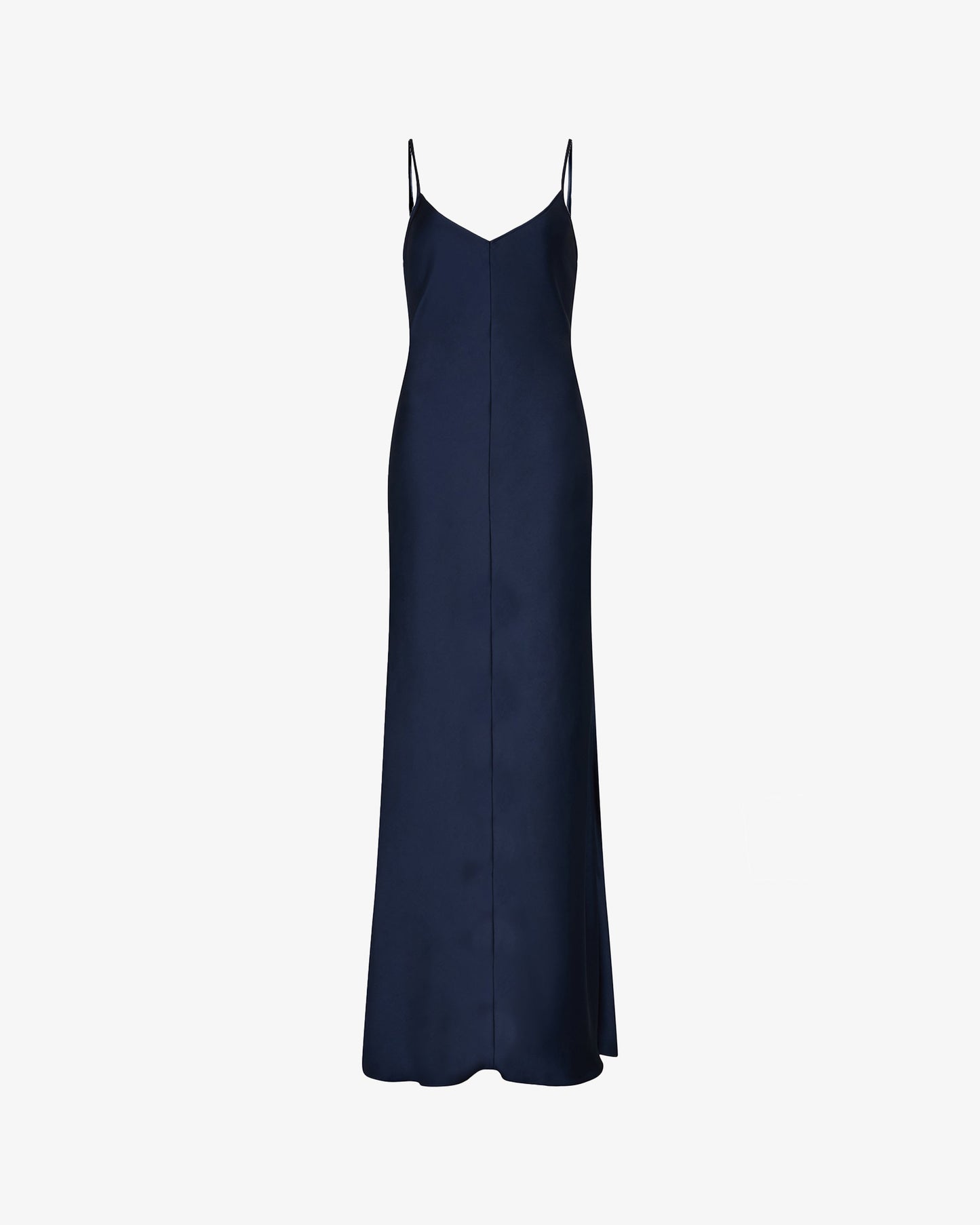 Midnight Satin Slip Dress