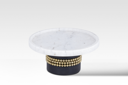 Noir Marble Cake Stand