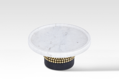 Noir Marble Cake Stand