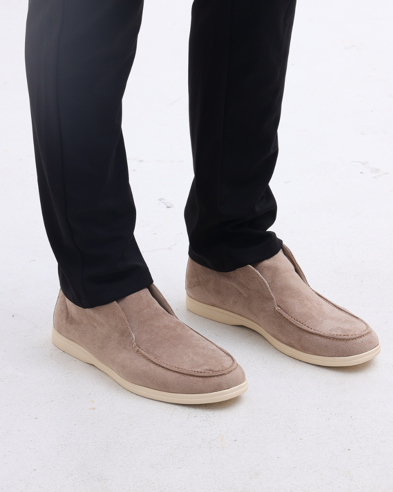 All Store High Suede Loafers