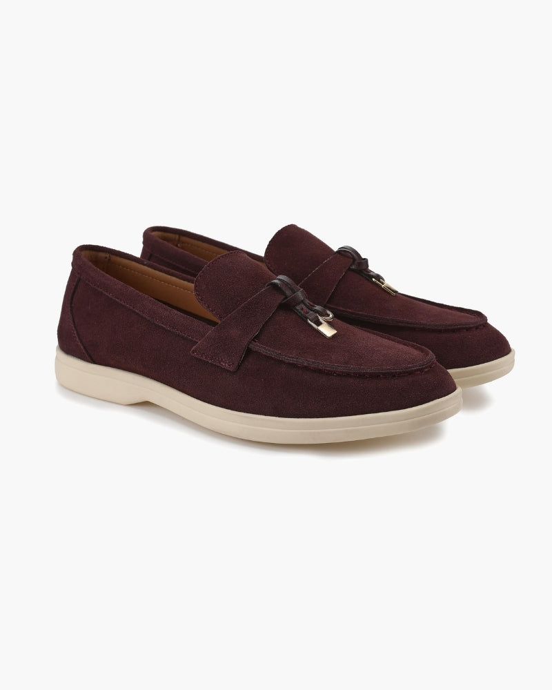 All Store Suede Lady Loafers