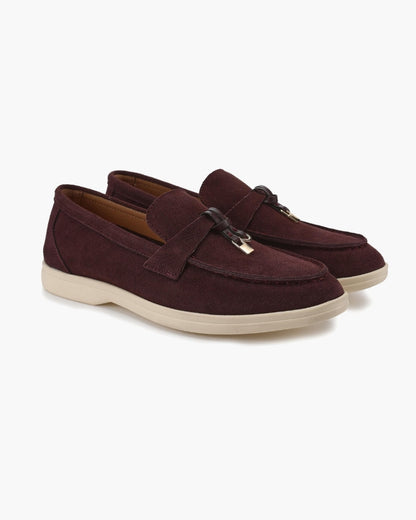 All Store Suede Lady Loafers