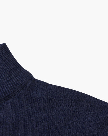Essential Ribbed Mock Neck Sweater