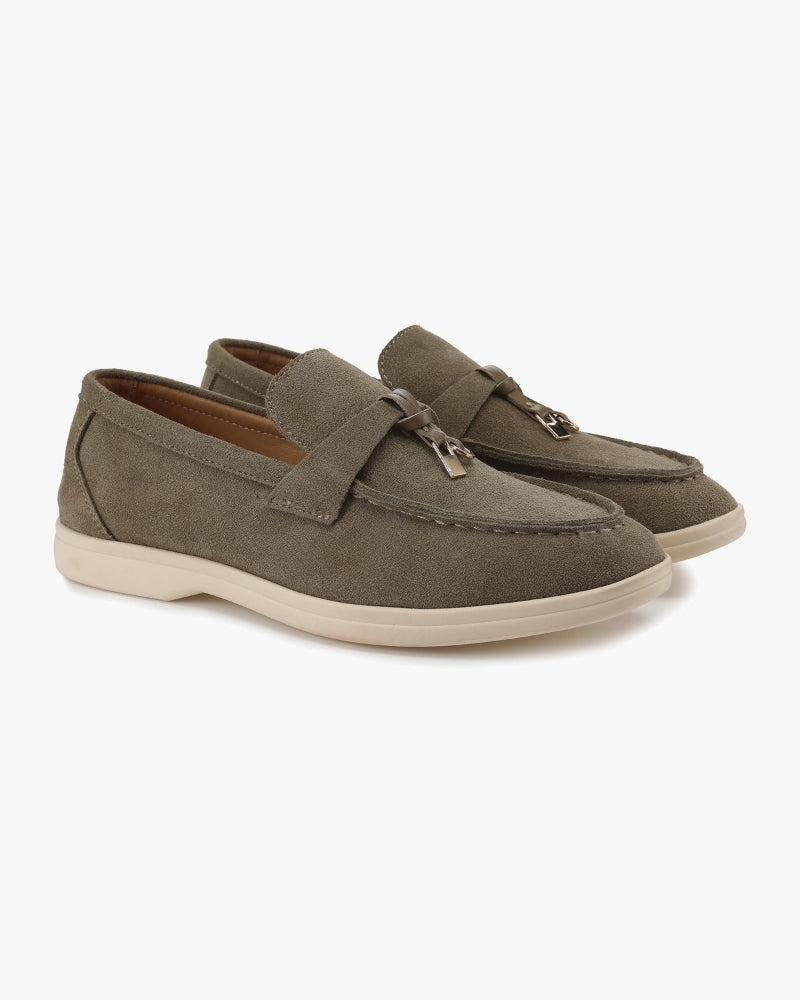 All Store Suede Lady Loafers