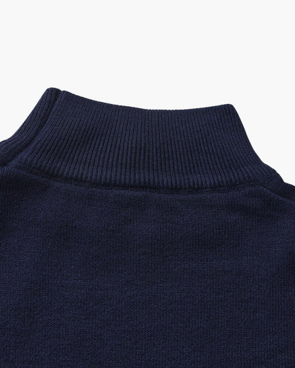 Essential Ribbed Mock Neck Sweater