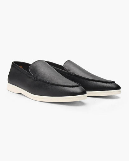 All Store Cowhide Leather Loafers