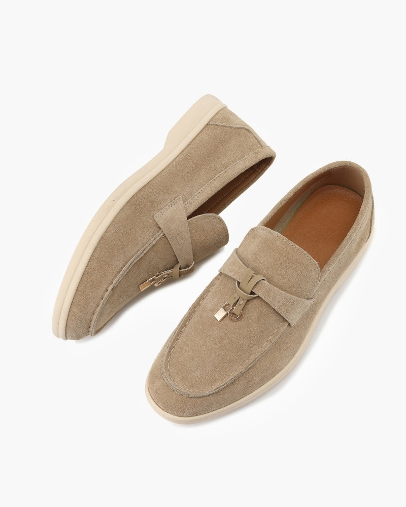 All Store Suede Lady Loafers