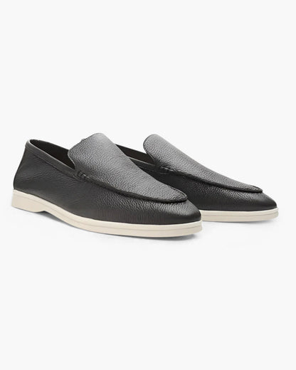 All Store Cowhide Leather Loafers