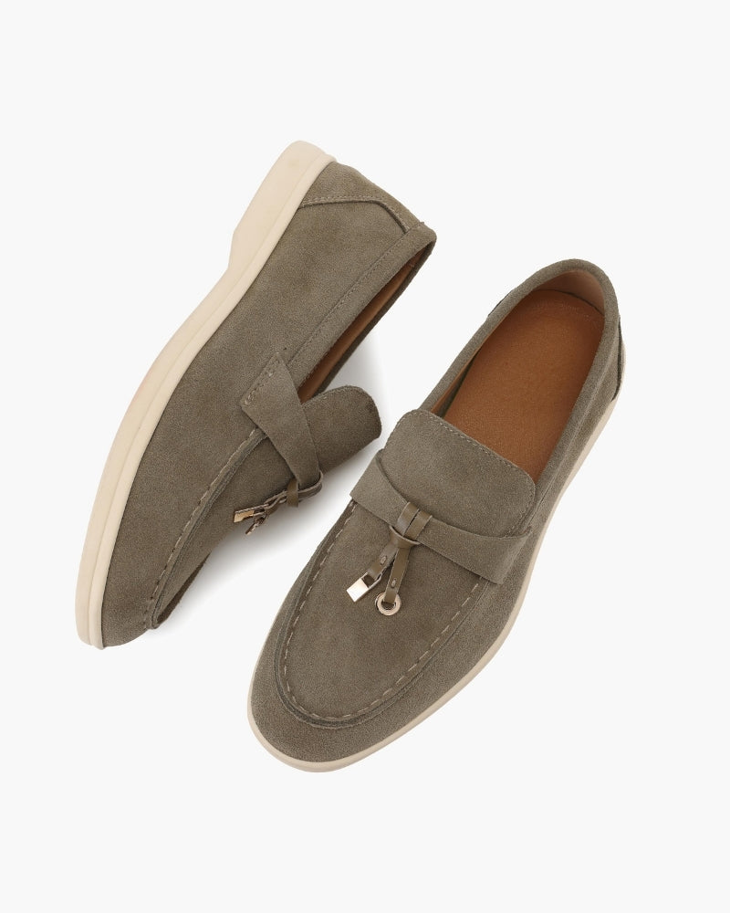 All Store Suede Lady Loafers