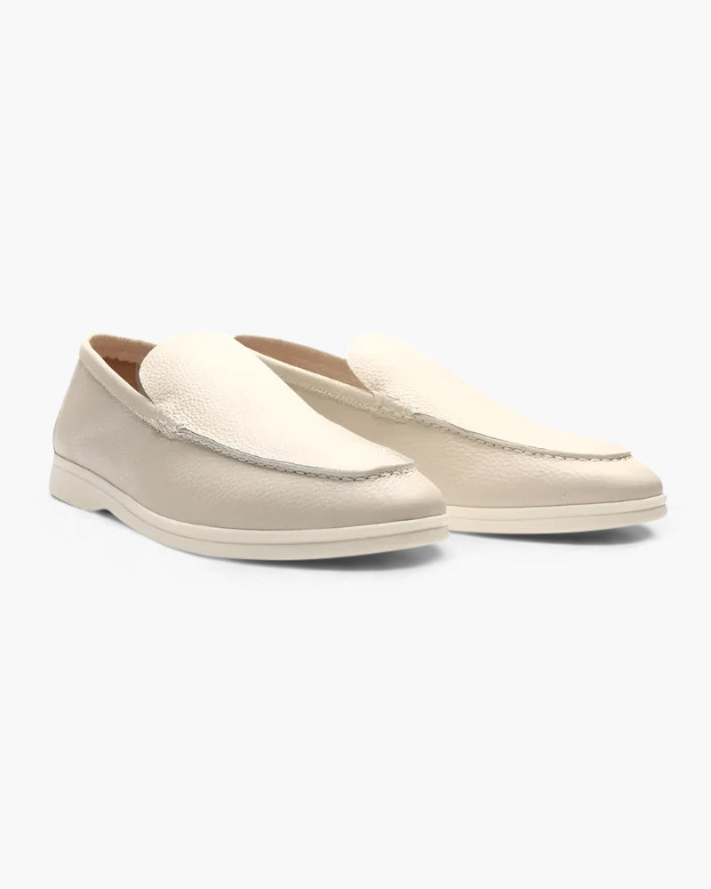 All Store Cowhide Leather Loafers