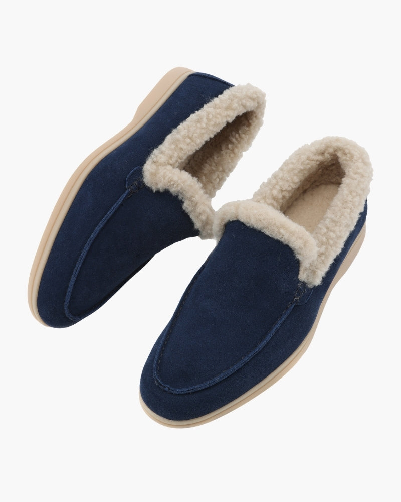 Fur-Lined Premium Loafers