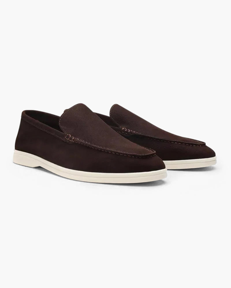 All Store Cowhide Leather Loafers