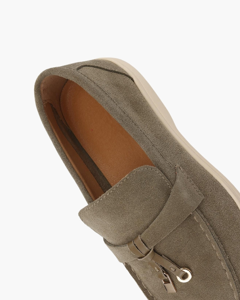 All Store Suede Lady Loafers