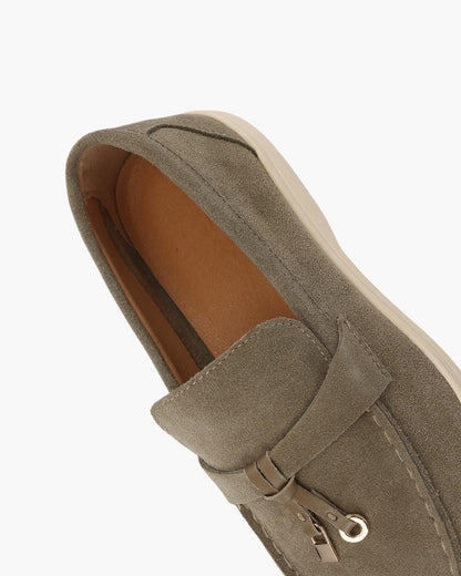 All Store Suede Lady Loafers