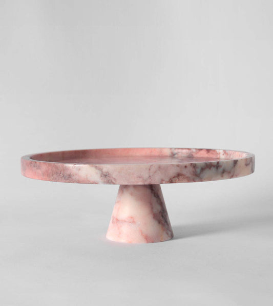 Roselle Marble Cake Stand