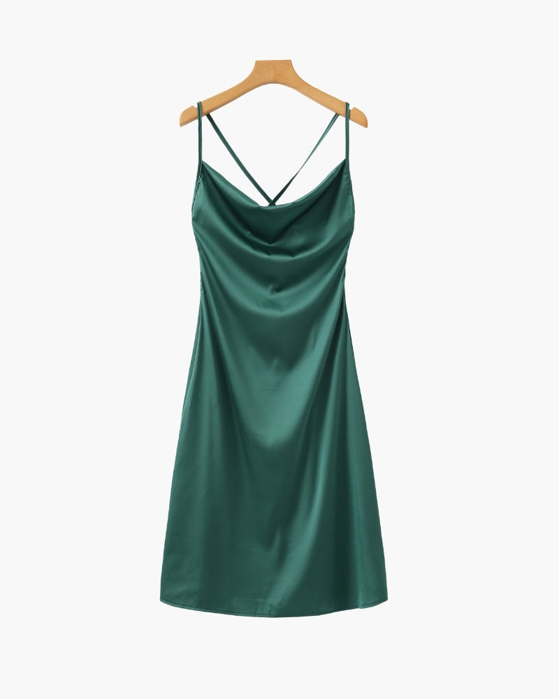 Allstore Silk Slip Dress