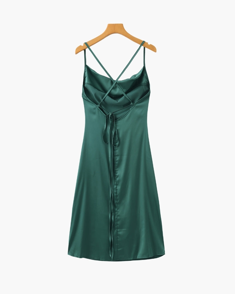 Allstore Silk Slip Dress