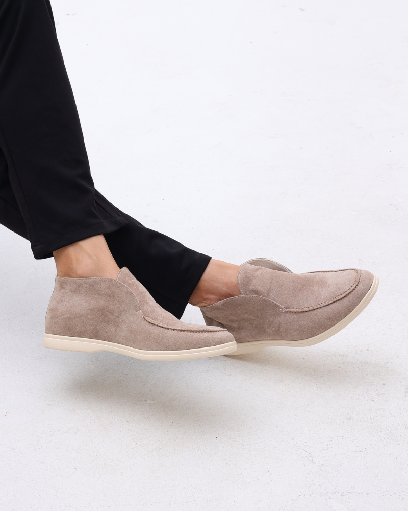 All Store High Suede Loafers
