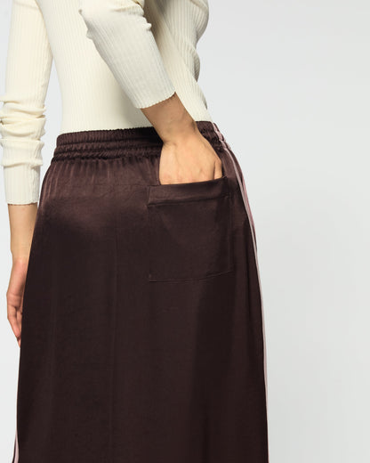 Serena Jogger Skirt - Chocolate Brown