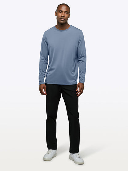 AO Forever Tee — Cadet Blue