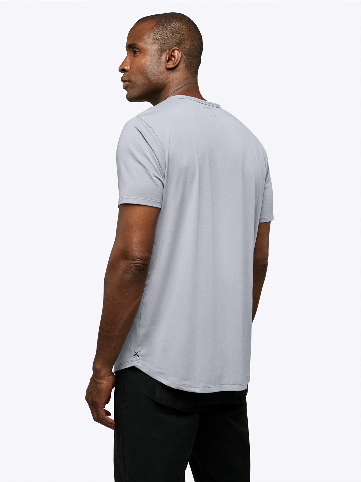 AO Henley Tee — Cashmere Grey