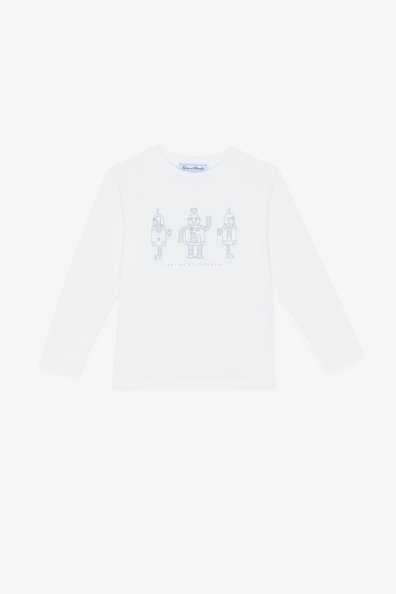 Leo Robo Tee – Blue Grey