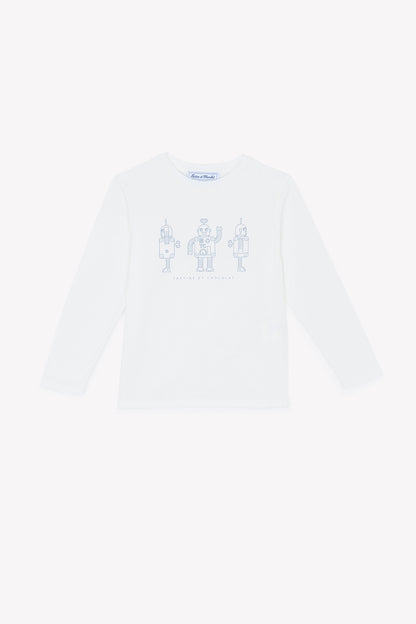 Leo Robo Tee – Blue Grey