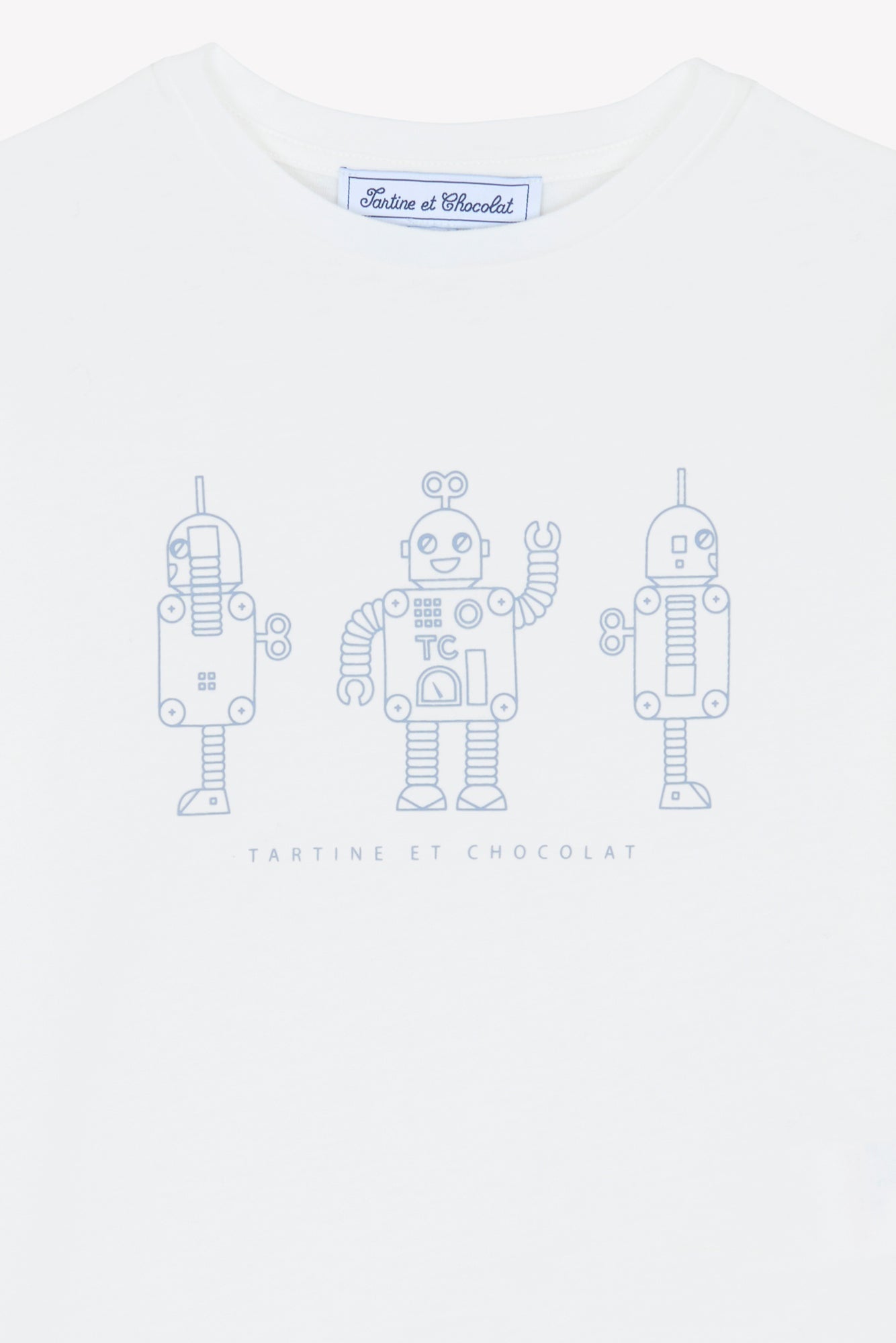 Leo Robo Tee – Blue Grey