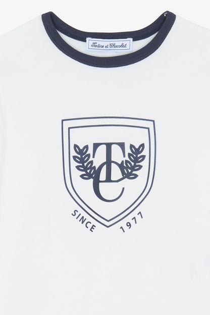 T-shirt - Ecru TC badge