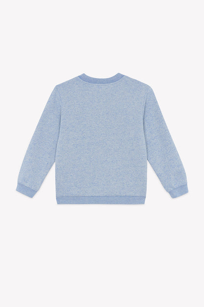 Sweatshirt - Blue Greye Illustration robots