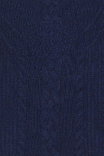 Noah Cable Knit Sweater – Navy TC Signature