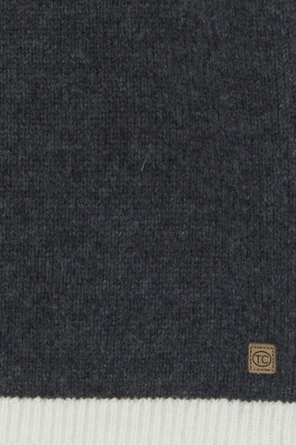 Grey Jacquard Sweater