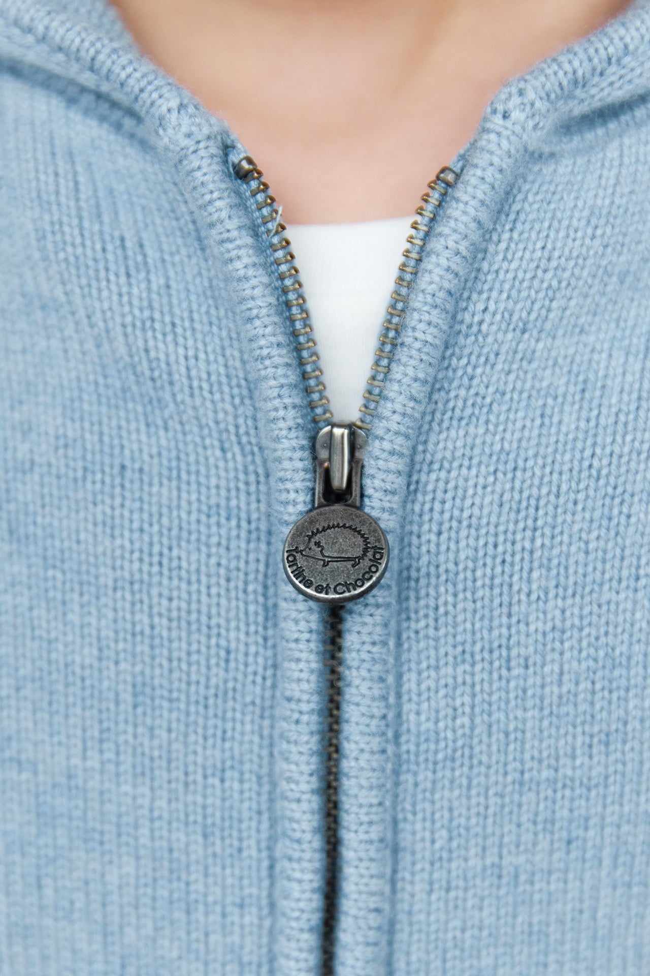 Theo Knit Cardigan – Blue Signature