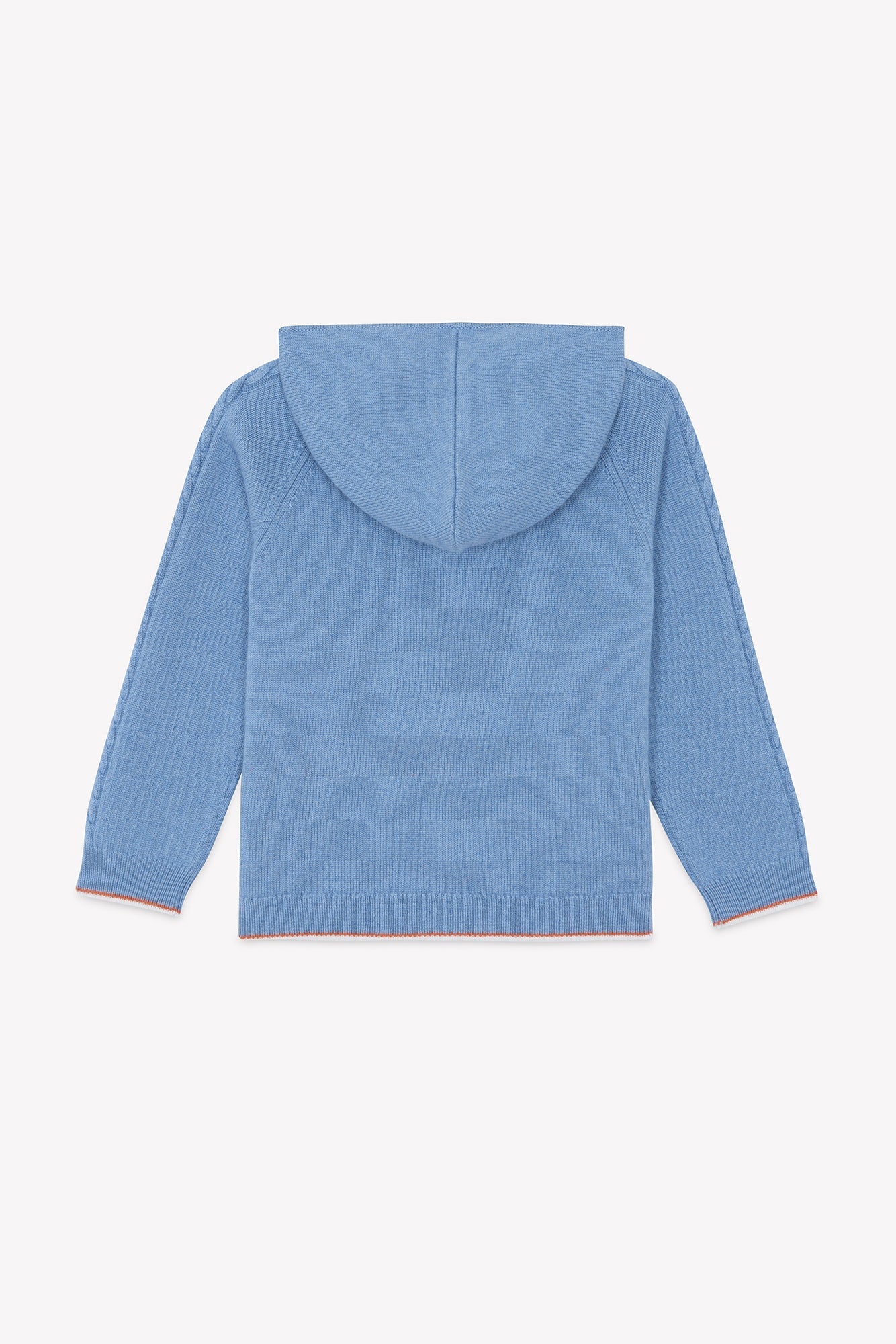 Theo Knit Cardigan – Blue Signature