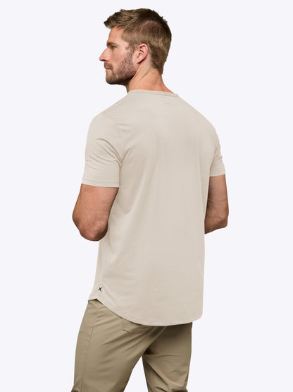 AO Henley Curve-Hem | Clay Signature-fit PYCA Pro®