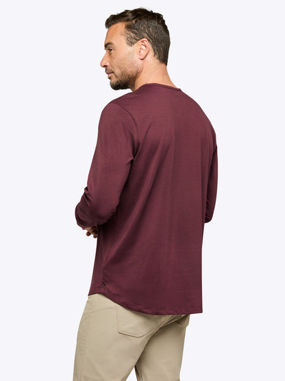 AO Long Sleeve Henley