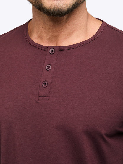 AO Long Sleeve Henley